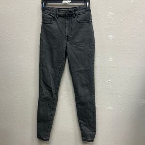 Everlane Women’s size 24 ankle high rise Skinny jeans charcoal wash #481